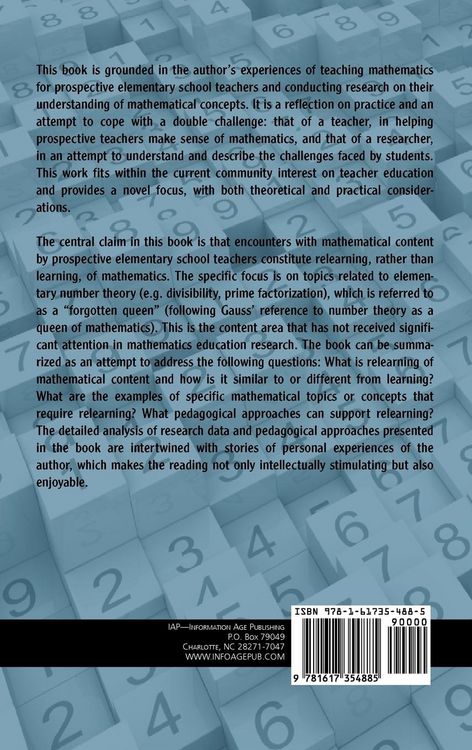 Produktbild: Relearning Mathematics