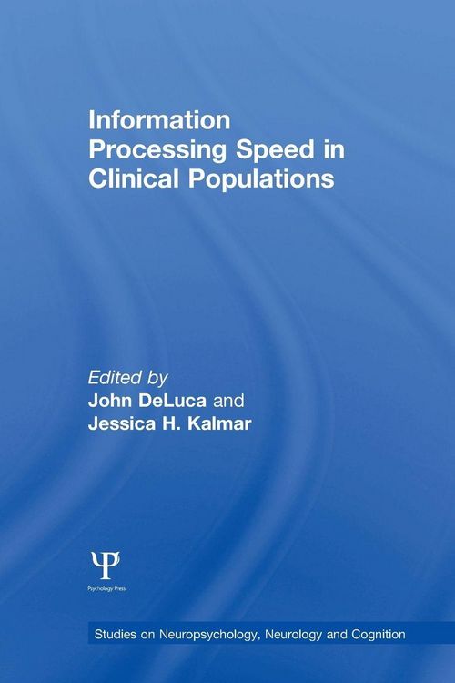 Produktbild: Information Processing Speed in Clinical Populations