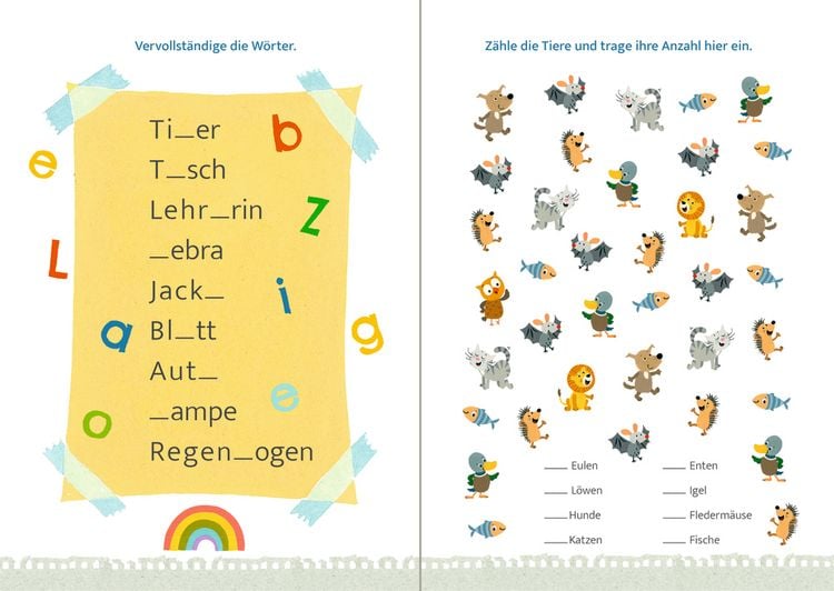 Produktbild: Meine superschlaue kunterbunte Schulstart-Box
