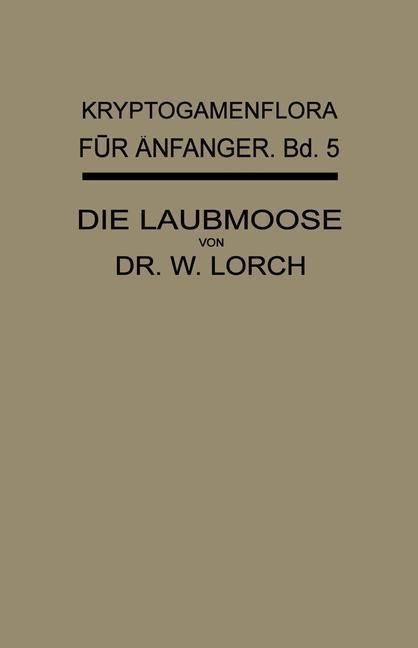 Produktbild: Die Laubmoose
