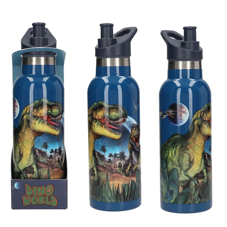 Produktbild: Dino World Trinkflasche Edelstahl GALAXY