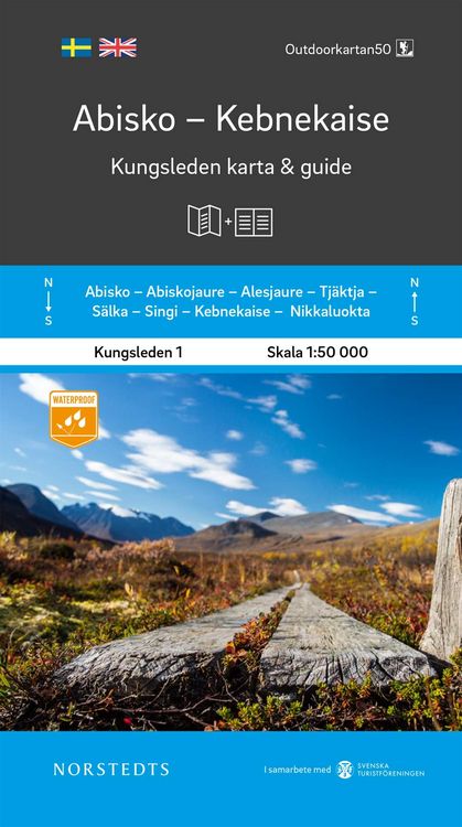 Produktbild: Abisko Kebnekaise Kungsleden 1 1:50 000