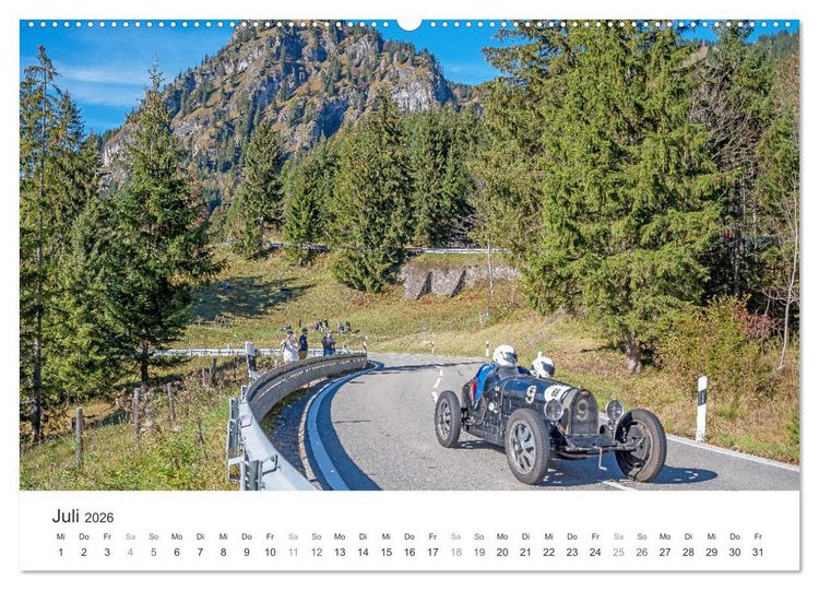 Produktbild: Faszination Jochpassrennen (hochwertiger Premium Wandkalender 2026 DIN A2 quer), Kunstdruck in Hochglanz
