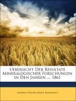 Produktbild: Kenngott, J: Uebersicht Der Resultate Mineralogischer Forsch