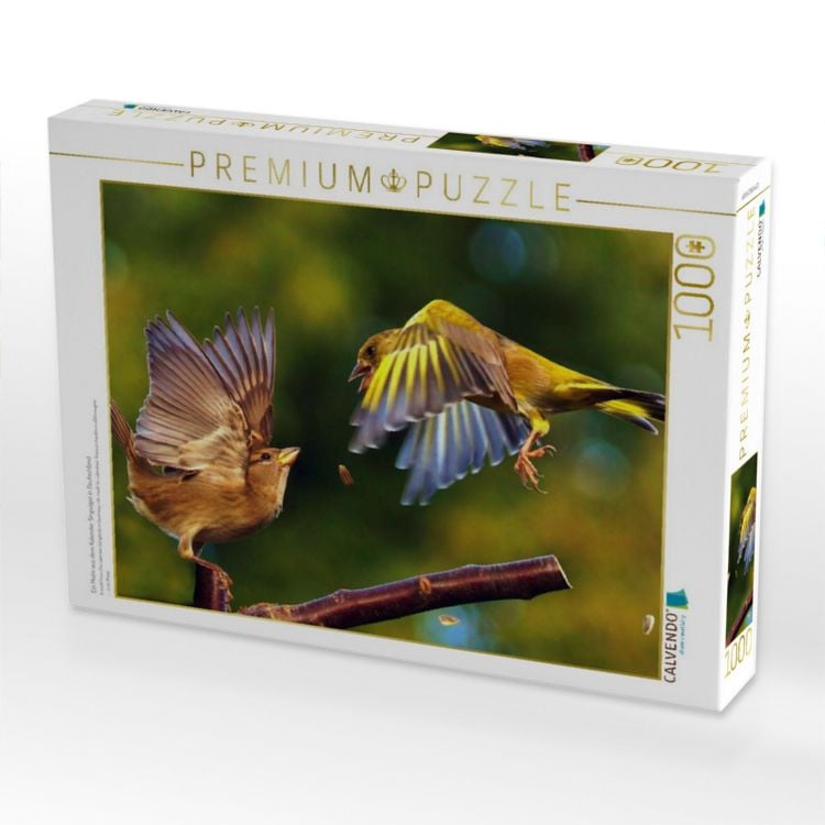 Produktbild: CALVENDO Puzzle Ein Motiv aus dem Kalender Singv&ouml;gel in Deutschland | 1000 Teile Lege-Gr&ouml;&szlig;e 64x48cm Foto-Puzzle f&uuml;r gl&uuml;ckliche Stunden