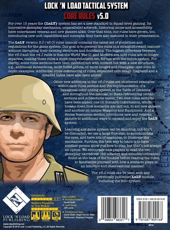 Produktbild: Lock 'n Load Tactical Core Rules v5.0