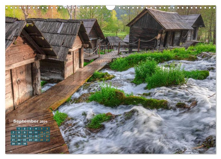 Produktbild: Bosnia and Herzegovina Romantic heart of the Balkans (Wall Calendar 2026 DIN A3 landscape), CALVENDO 12 Month Wall Calendar