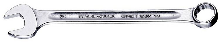 Produktbild: Ringmaulschl&uuml;ssel OPEN BOX 13 SW 5,5mm L.100mm Form A CR-A-STA STAHLWILLE