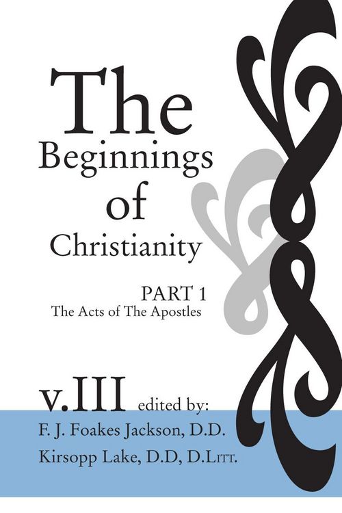 Produktbild: The Beginnings of Christianity: The Acts of the Apostles