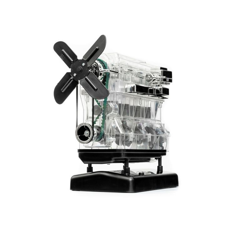 Produktbild: FRANZIS 67175 - Der gro&szlig;e Technikbausatz 4-Zylinder-Motor - Facelift 2026