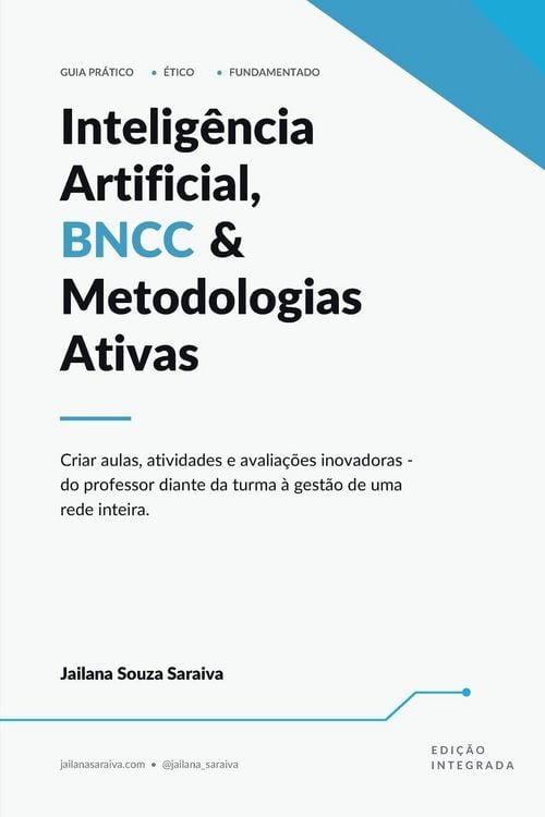 Produktbild: Intelig&ecirc;ncia Artificial, BNCC & Metodologias Ativas