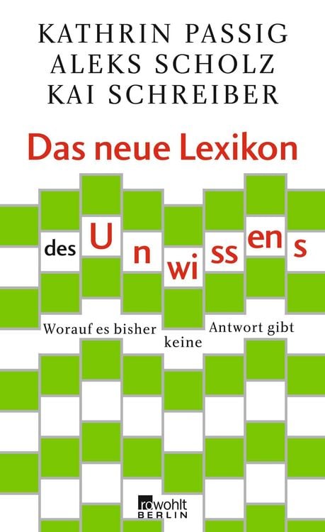 Produktbild: Das neue Lexikon des Unwissens