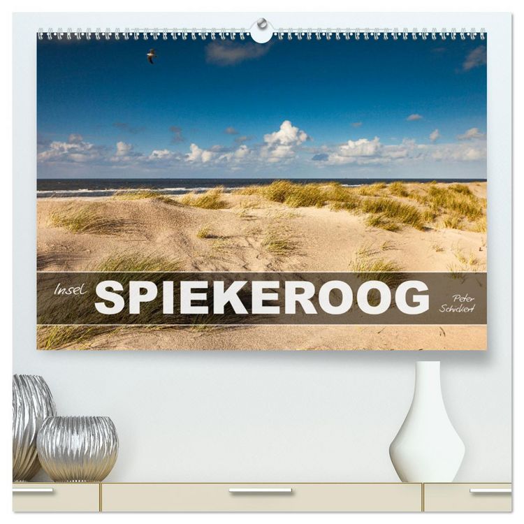 Produktbild: Insel Spiekeroog (hochwertiger Premium Wandkalender 2026 DIN A2 quer), Kunstdruck in Hochglanz