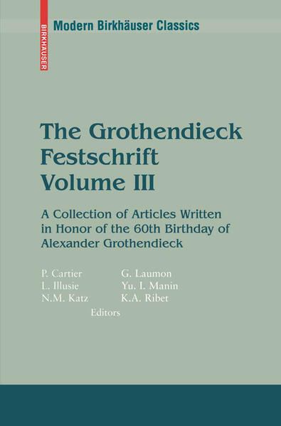 Produktbild: The Grothendieck Festschrift, Volume III