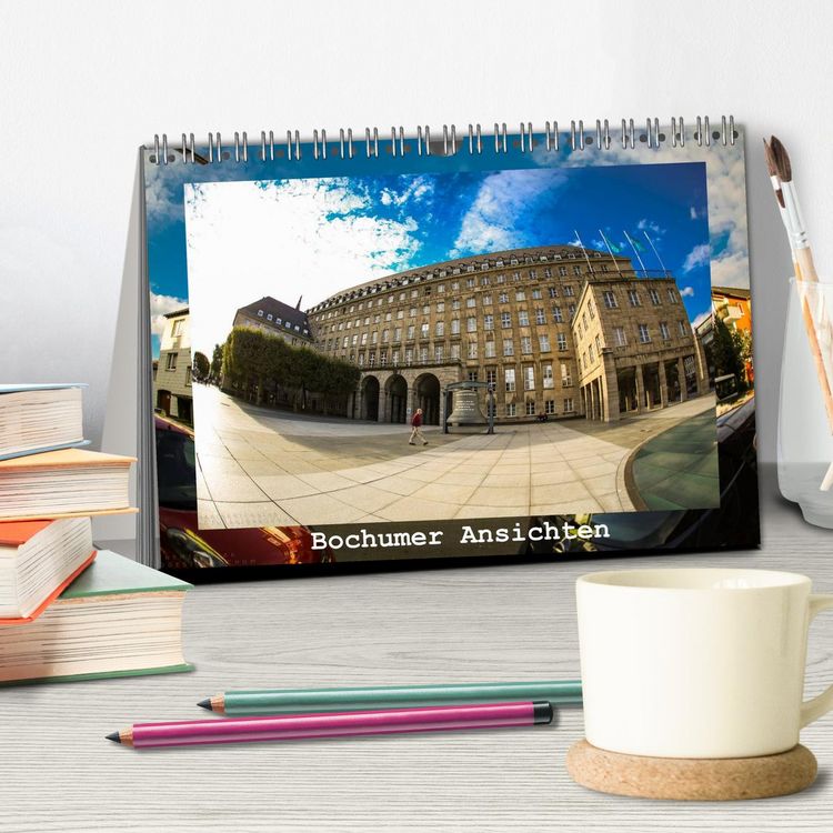 Produktbild: Bochumer Ansichten (Tischkalender 2026 DIN A5 quer), CALVENDO Monatskalender