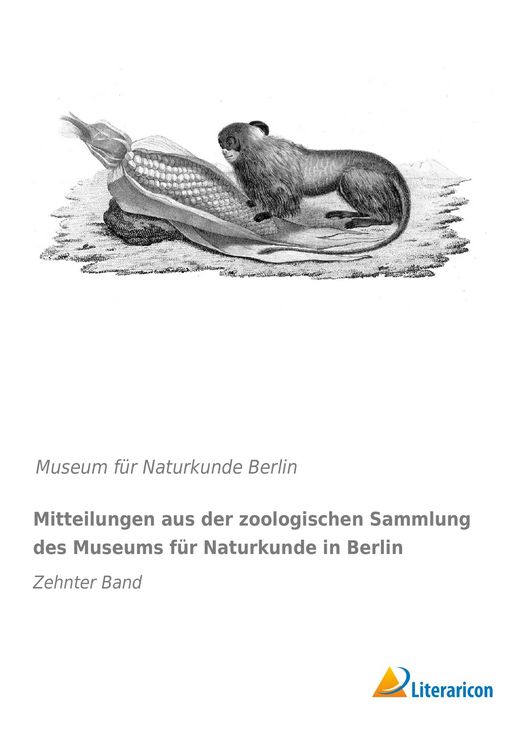 Produktbild: Mitteilungen aus der zoologischen Sammlung des Museums f&uuml;r Naturkunde in Berlin