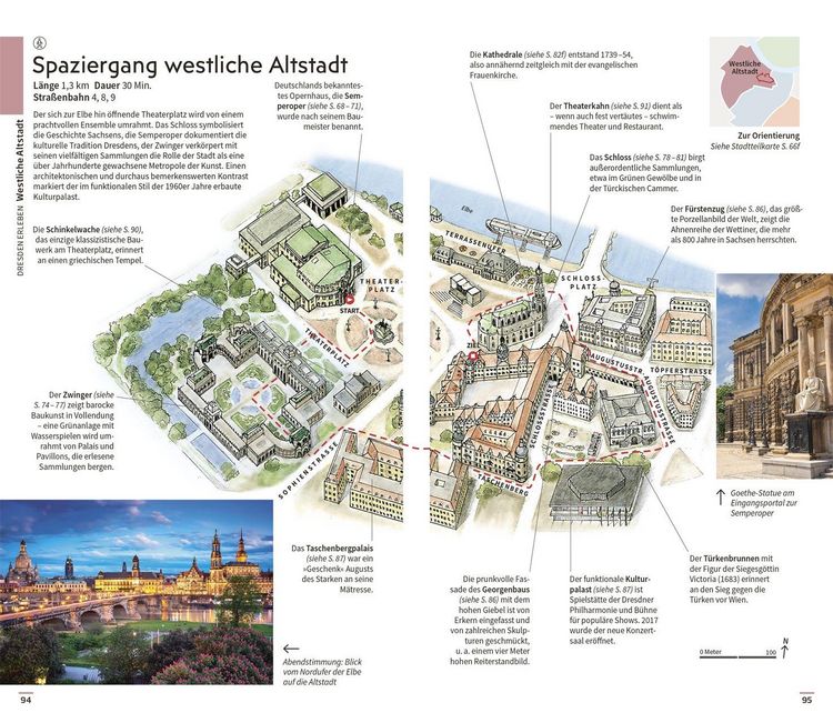 Produktbild: Vis-&agrave;-Vis Reisef&uuml;hrer Dresden und S&auml;chsische Schweiz