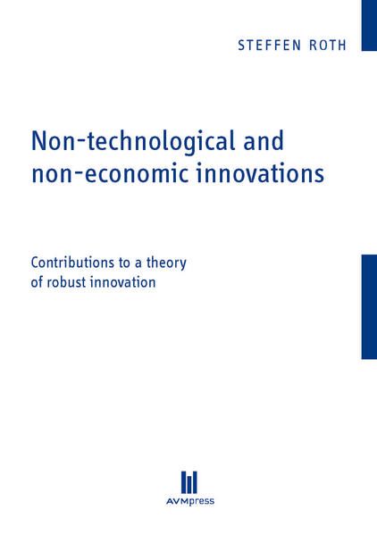 Produktbild: Non-technological and non-economic innovations