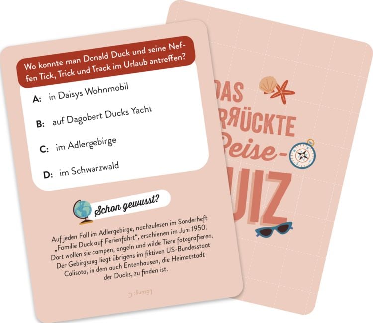 Produktbild: Das verr&uuml;ckte Reise-Quiz