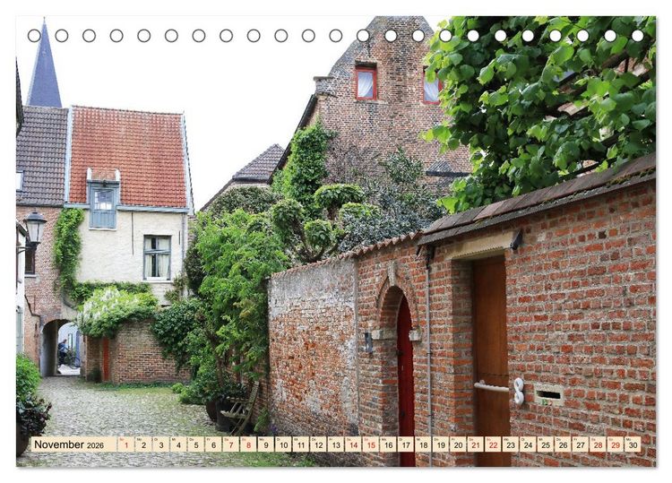 Produktbild: Das belgische Mecheln (Tischkalender 2026 DIN A5 quer), CALVENDO Monatskalender