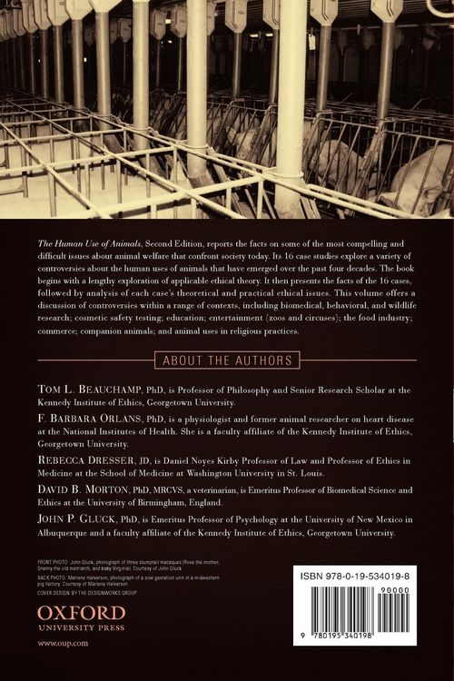 Produktbild: The Human Use of Animals