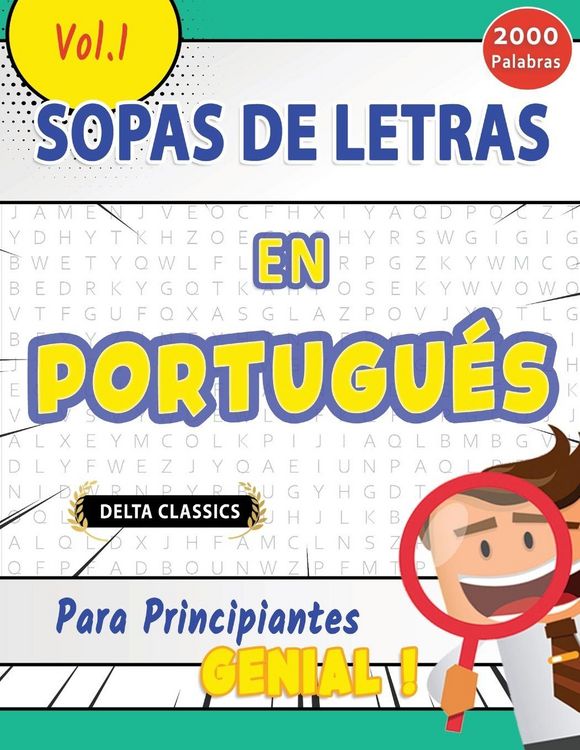 Produktbild: Sopa De Letras En Portugu&eacute;s Para Principiantes - Genial! Vol.1 - Delta Classics