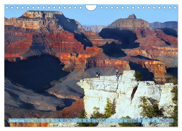 Produktbild: Grand Canyon National Park (Wall Calendar 2026 DIN A4 landscape), CALVENDO 12 Month Wall Calendar