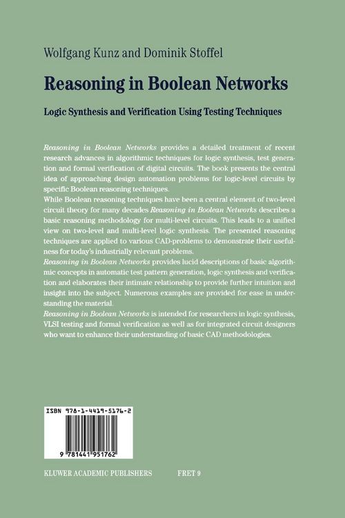 Produktbild: Reasoning in Boolean Networks
