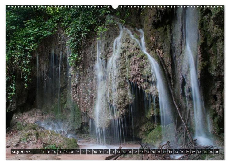 Produktbild: Wasserf&auml;lle der Welt 2027 (Wandkalender 2027 DIN A2 quer), CALVENDO Monatskalender