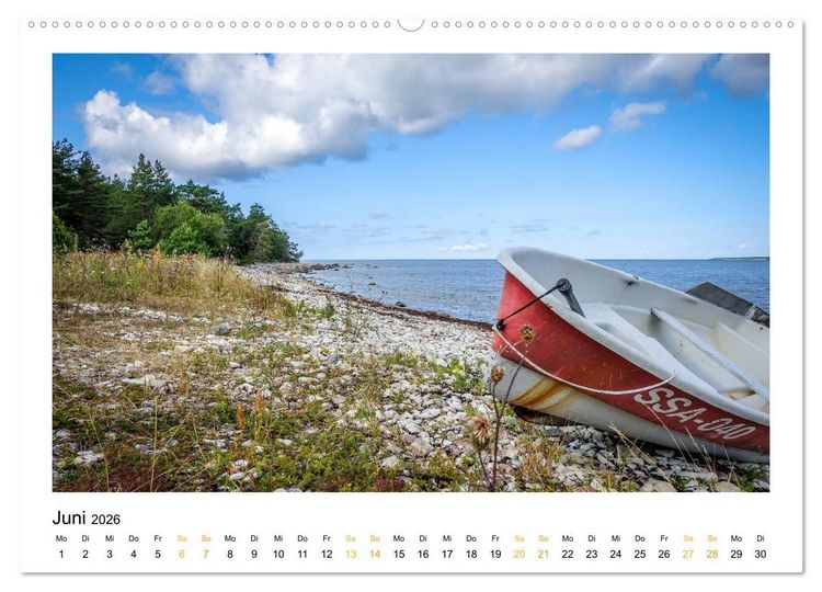 Produktbild: Fernweh Ostsee (Wandkalender 2026 DIN A2 quer), CALVENDO Monatskalender