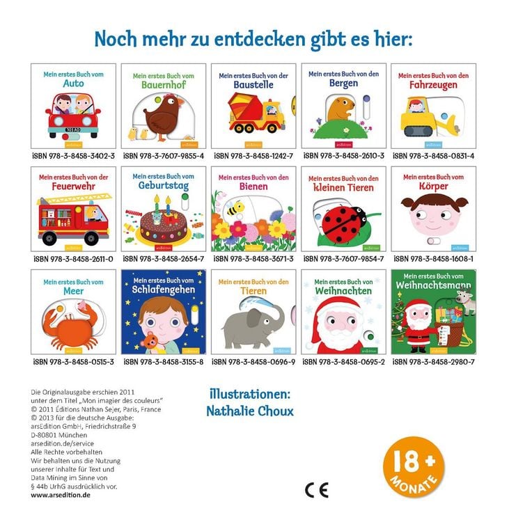 Produktbild: Mein erstes Buch von den Farben