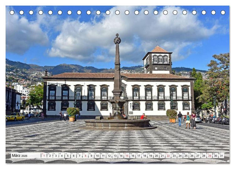 Produktbild: MADEIRA, Trauminsel im Atlantik (Tischkalender 2026 DIN A5 quer), CALVENDO Monatskalender