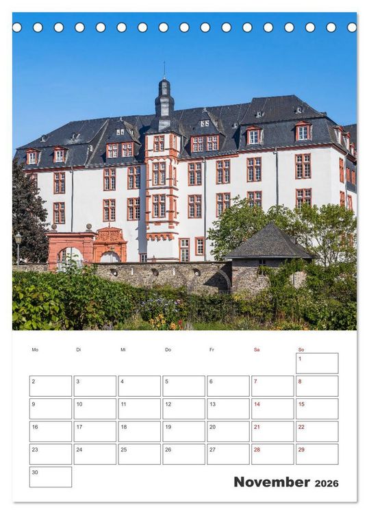 Produktbild: Idstein - Fachwerktraum im Herzen des Taunus (Tischkalender 2026 DIN A5 hoch), CALVENDO Monatskalender