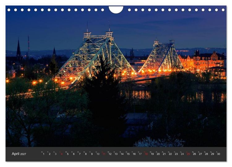 Produktbild: Barockstadt Dresden (Wandkalender 2027 DIN A4 quer), CALVENDO Monatskalender