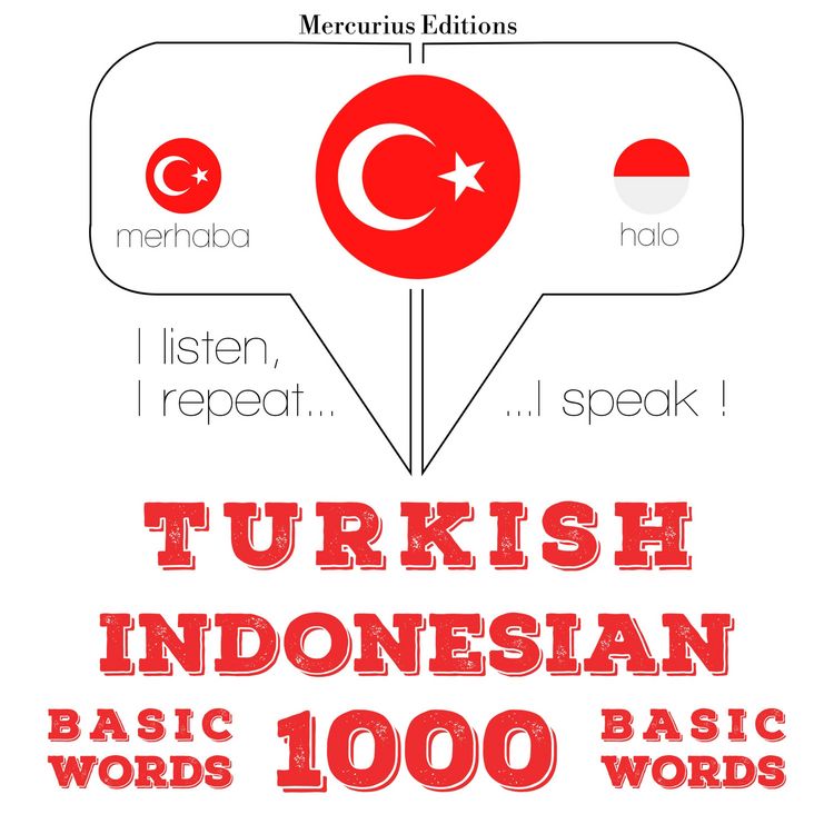 Produktbild: T&uuml;rk&ccedil;e - Endonezya dili: 1000 temel kelime