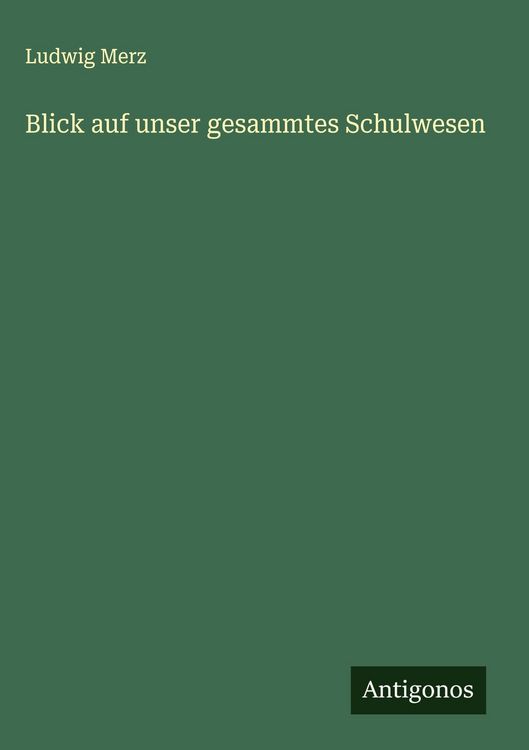 Produktbild: Blick auf unser gesammtes Schulwesen