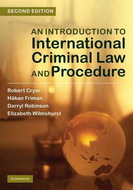 Produktbild: Cryer, R: An Introduction to International Criminal Law and