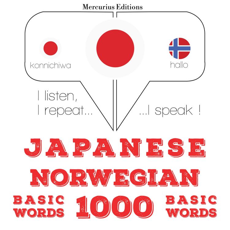 Produktbild: 1000 essential words in Norwegian