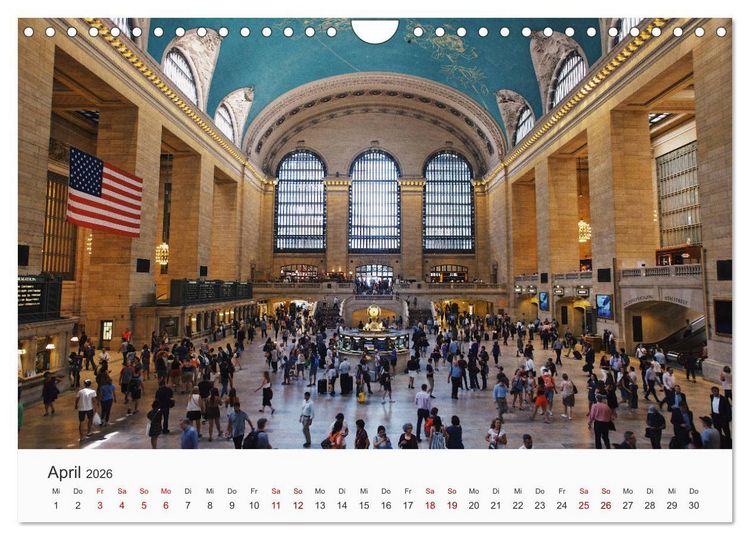 Produktbild: New York - Eine Weltstadt (Wandkalender 2026 DIN A4 quer), CALVENDO Monatskalender
