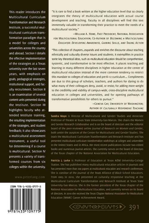 Produktbild: Integrating Multiculturalism into the Curriculum