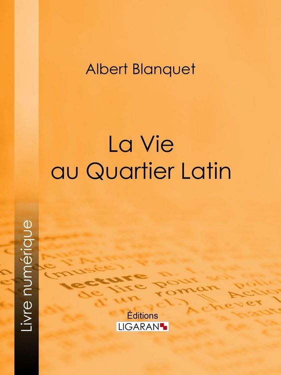 Produktbild: La Vie au quartier Latin