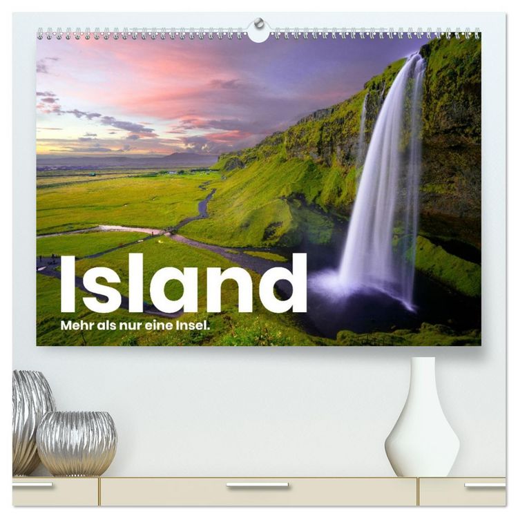 Produktbild: Island - Mehr als nur eine Insel. (hochwertiger Premium Wandkalender 2026 DIN A2 quer), Kunstdruck in Hochglanz