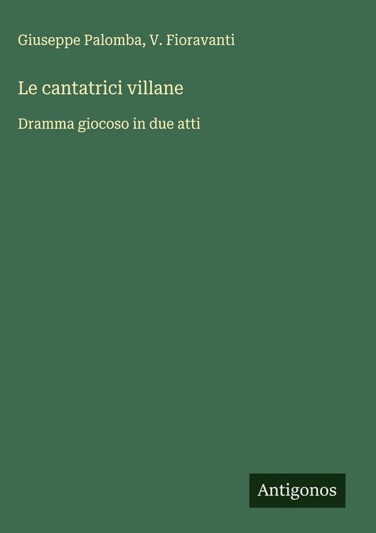 Produktbild: Le cantatrici villane