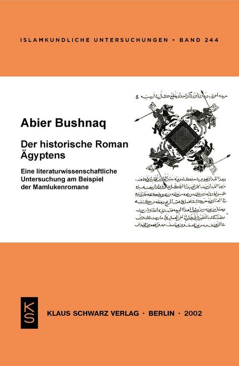 Produktbild: Der historische Roman &Auml;gyptens