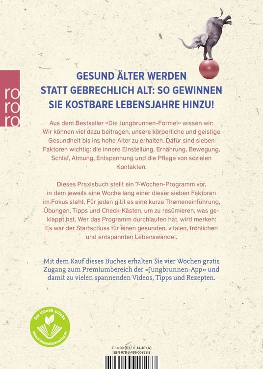 Produktbild: Die Jungbrunnen-Formel - Das Praxisbuch