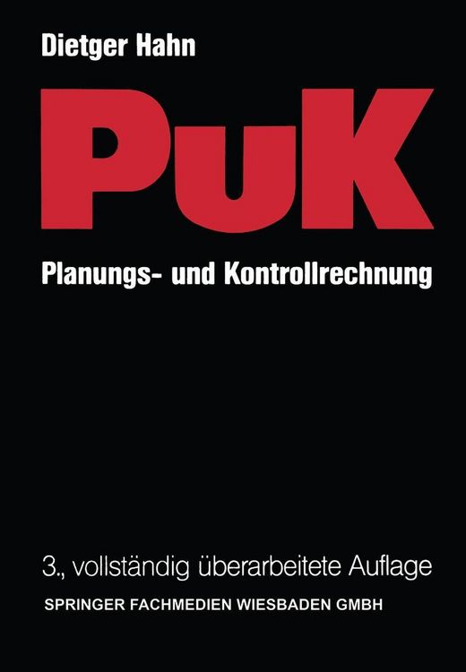 Produktbild: Planungs- und Kontrollrechnung - PuK