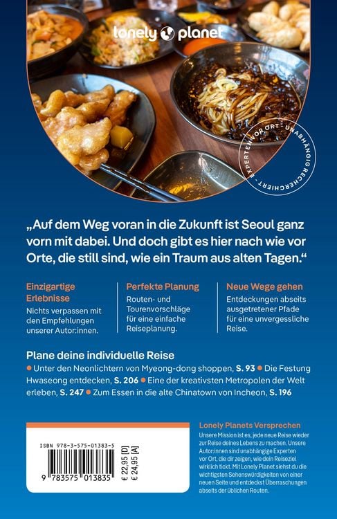 Produktbild: LONELY PLANET Reisef&uuml;hrer Seoul