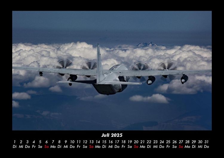 Produktbild: Flugzeuge 2025 Fotokalender DIN A3