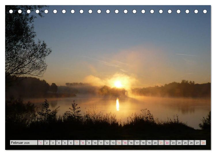 Produktbild: Bielefeld - Der Obersee - unendliche Motive... (Tischkalender 2026 DIN A5 quer), CALVENDO Monatskalender