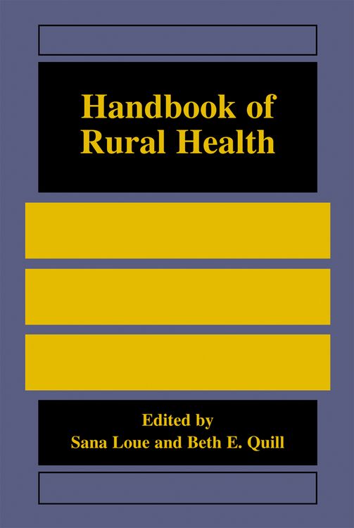 Produktbild: Handbook of Rural Health